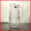 Creative carved transparent cooling water bottle details Picture